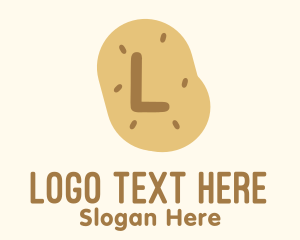 Healthy Living - Farm Potato Lettermark logo design