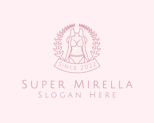 Swimsuit - Sexy Woman Underwear logo design