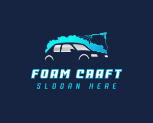 Foam - Car Wash Bubble logo design