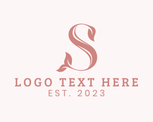 Eco Friendly - Fashion Boutique Letter S logo design