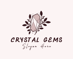 Specialty Crystal Stone Souvenir logo design