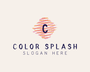 Tie Dye Watercolor Fabric  logo design