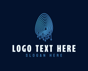 Privacy - Privacy Biometric Technology logo design