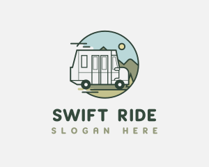 Van Ride Outdoor logo design