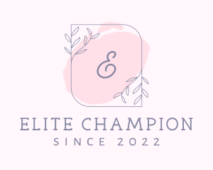 Beauty - Organic Beauty Cosmetics Letter logo design