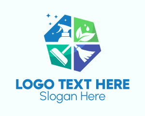 Clean - Cleaning Cleaner Sweep Wash logo design