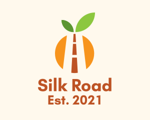 Orange Agriculture Road logo design