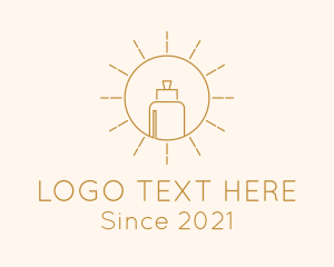 Electronic Device - Elegant Vape Sun logo design