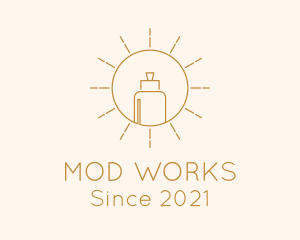 Mod - Elegant Vape Sun logo design