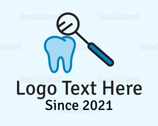 Dental Tooth Checkup Logo