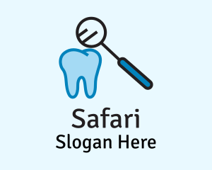 Dental Tooth Checkup Logo