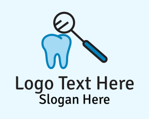 Dental Tooth Checkup Logo