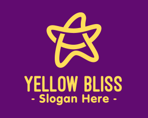 Yellow - Yellow Fancy Star logo design