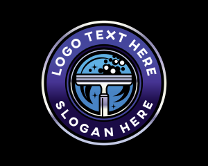 Window - Window Squeegee Cleaning logo design