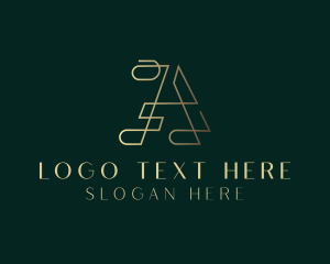 Stylish - Studio Agency Letter A logo design