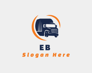 Moving - Delivery Transportation Truck logo design