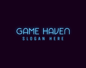 Gaming - Modern Neon Business Firm logo design