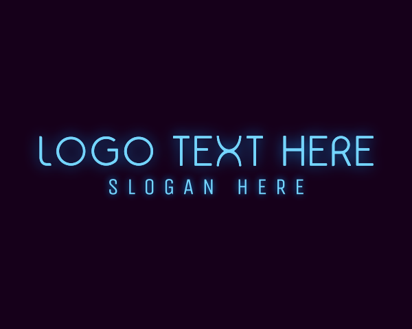 Video Game - Modern Neon Business Firm logo design