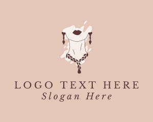 Necklace - Cosmetics Necklace Jewelry logo design