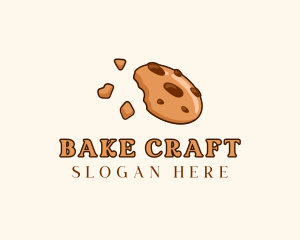 Chocolate Chip Cookie Dessert logo design