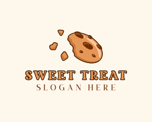 Chocolate Chip Cookie Dessert logo design