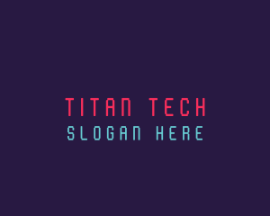 Cyber Pixel Tech Wordmark logo design