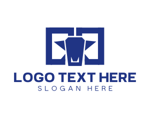 Ram - Horn Ram Goat logo design