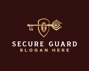 Security - Luxury Key Security logo design