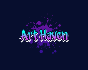 Graffiti Street Art logo design