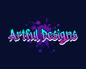 Graffiti Street Art logo design