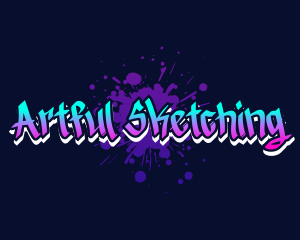 Graffiti Street Art logo design