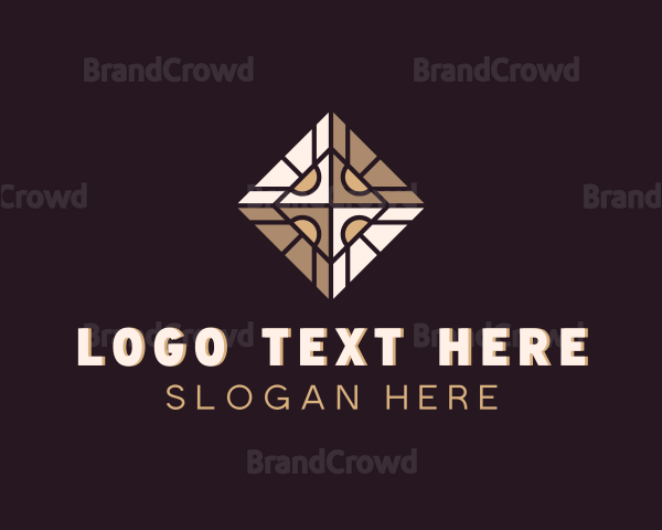 Flooring Pattern Tiles Logo