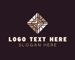 Paving - Flooring Pattern Tiles logo design