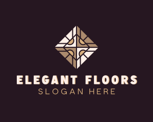 Flooring Pattern Tiles logo design