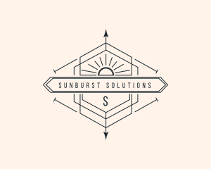 Sunburst - Sunburst Arrow Firm logo design