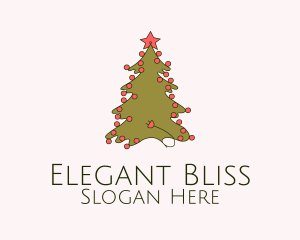 Christmas Tree Decoration  Logo