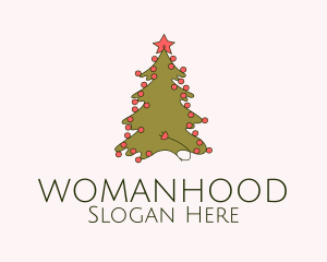 Christmas Tree Decoration  Logo