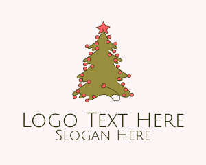 Christmas Tree Decoration  Logo