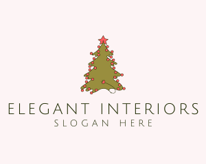 Christmas Tree Decoration  logo design