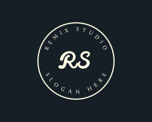 Retro Fashion Boutique Studio logo design