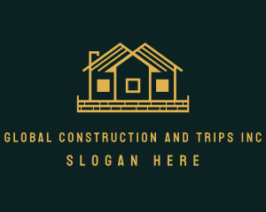 House Village Construction logo design