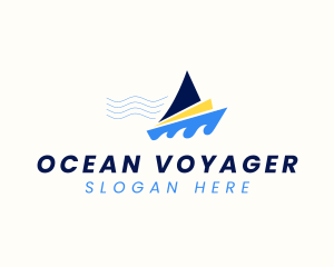 Seafarer - Ocean Boat Sailing logo design