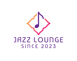 Jazz - Floral Music Note logo design