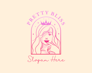 Pretty Feminine Princess logo design