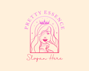 Pretty - Pretty Feminine Princess logo design