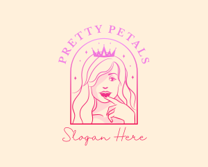 Pretty Feminine Princess logo design