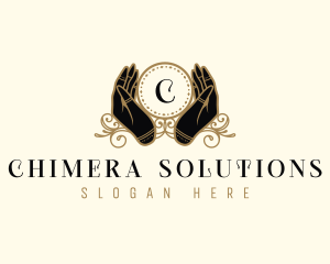 Elegant Hand Spa logo design