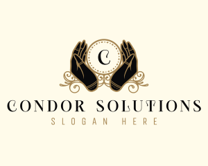 Elegant Hand Spa logo design