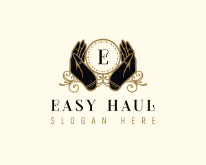 Elegant Hand Spa logo design