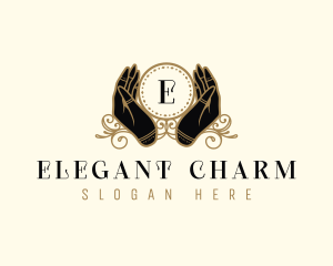 Elegant Hand Spa logo design